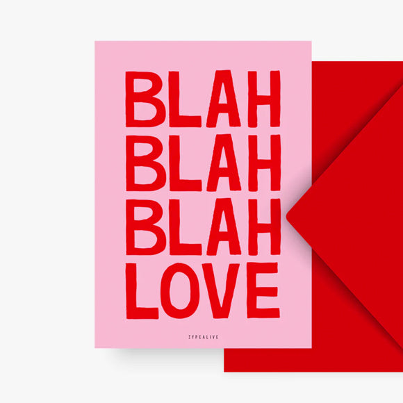 Blah Blah Love Candle main image 0